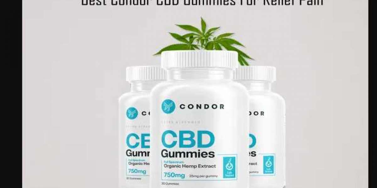 Condor CBD Gummies: *Benefits & Result*! Reduce Chronic Pain!